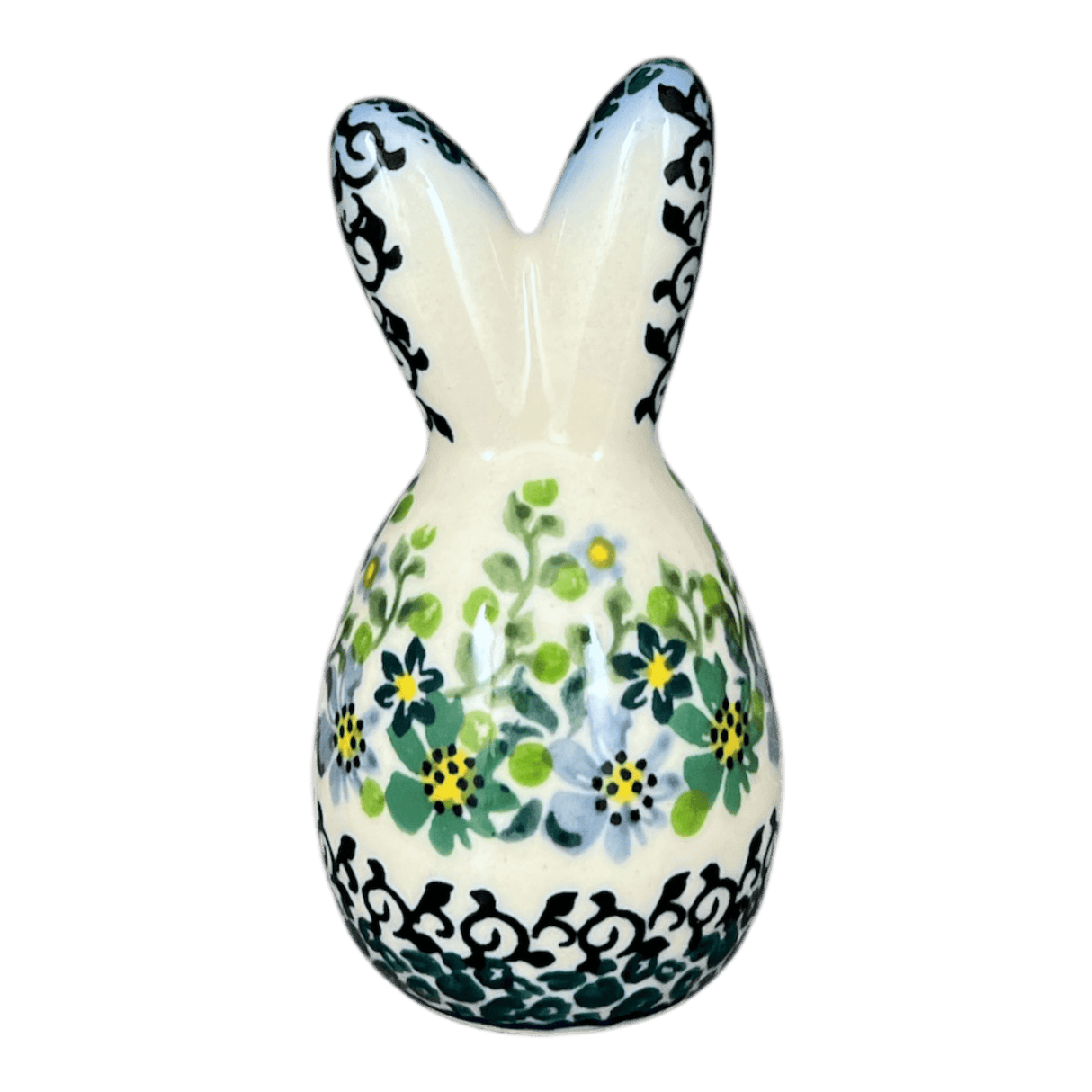 Shaker, Bunny, 3.5" in "Blue & Green Dream" by Galia | GSP11-UHP2