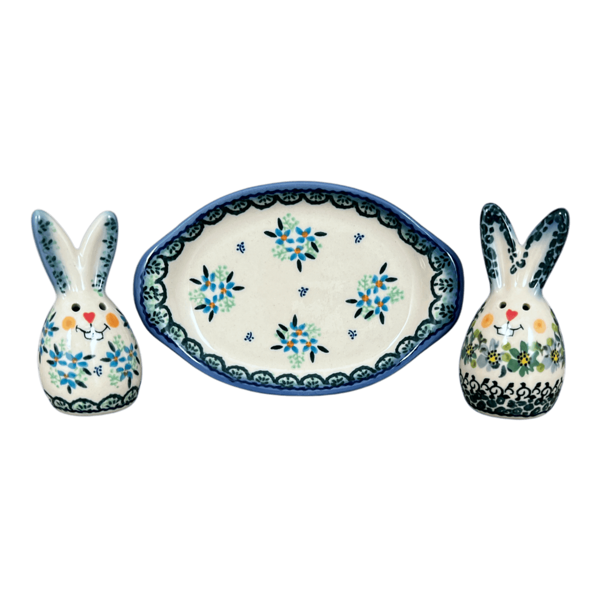 Shaker, Bunny, Set, 4.3" in "Blue Star Bundle" by Galia | GSP12-PN