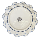 Plate, Round, Egg Plate, 9.5" in "Sea Spiral" by Galia | GT12-PK3