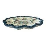 Plate, Round, Egg Plate, 9.5" in "Butterfly Spring" by Galia | GT12-UD1