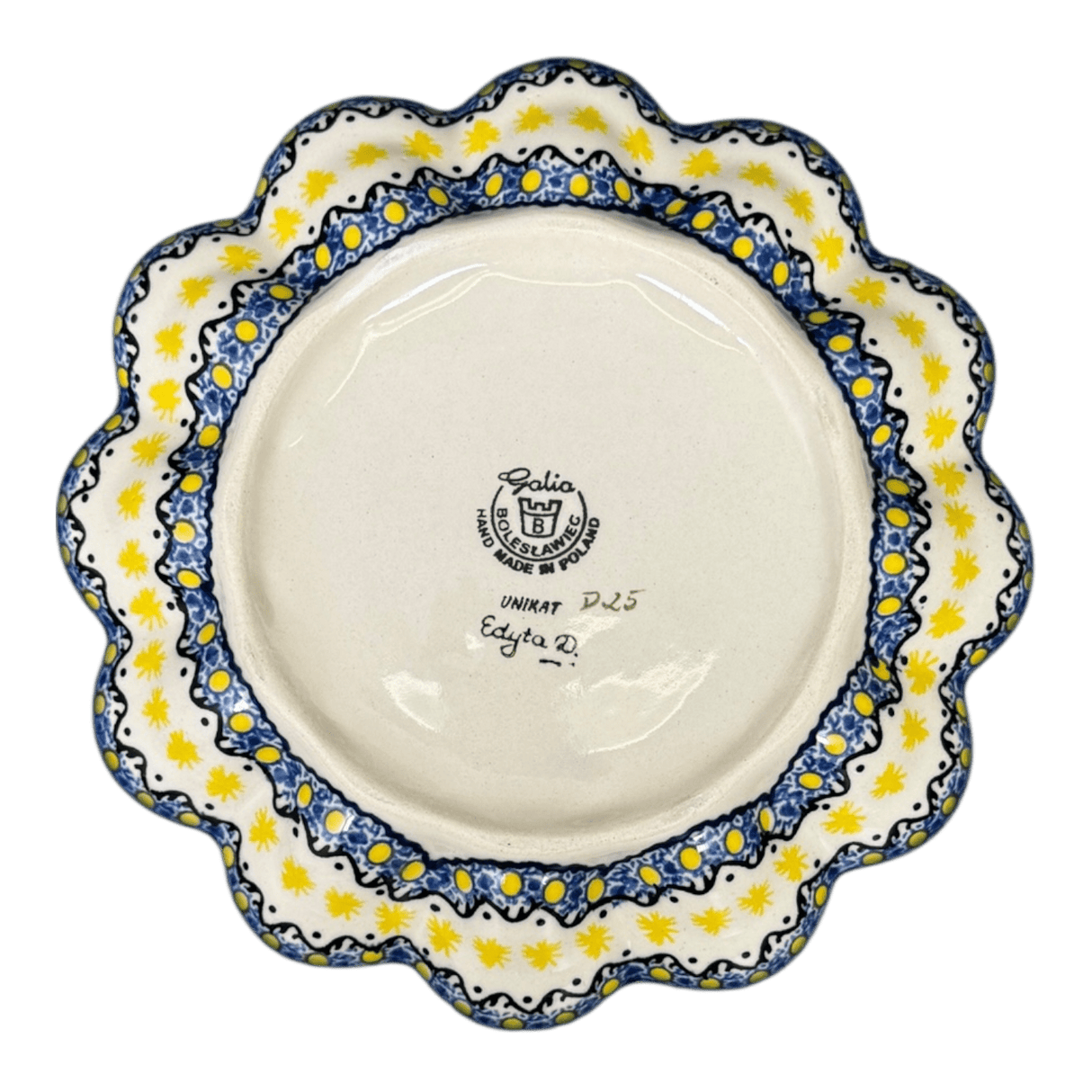 Plate, Round, Egg Plate, 9.5" in "Harvest Hens" by Galia | GT12-UK2