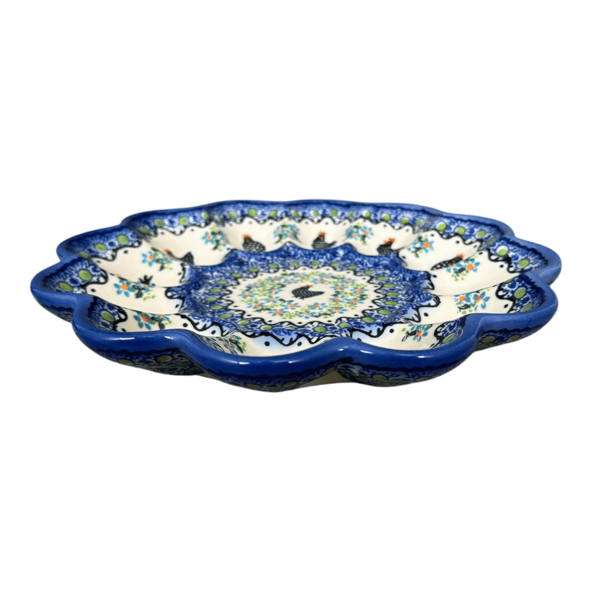 Plate, Round, Egg Plate, 9.5" in "Henning Around" by Galia | GT12-UK3