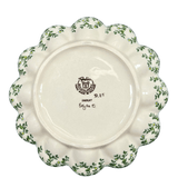 Plate, Round, Egg Plate, 8.75" Bunny in "Blue & Green Dream" by Galia | GT14-UHP2