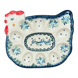 Plates - Egg Plates - Chicken Shaped Egg Plates