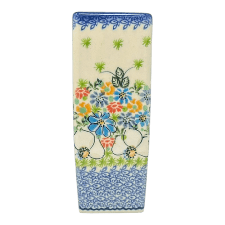 Vase, Square Vase, 6.5" in "Daisy Garden" by Galia | GW07-ABP4