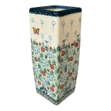 Vase, Square Vase, 6.5" in "Butterfly Spring" by Galia | GW07-UD1