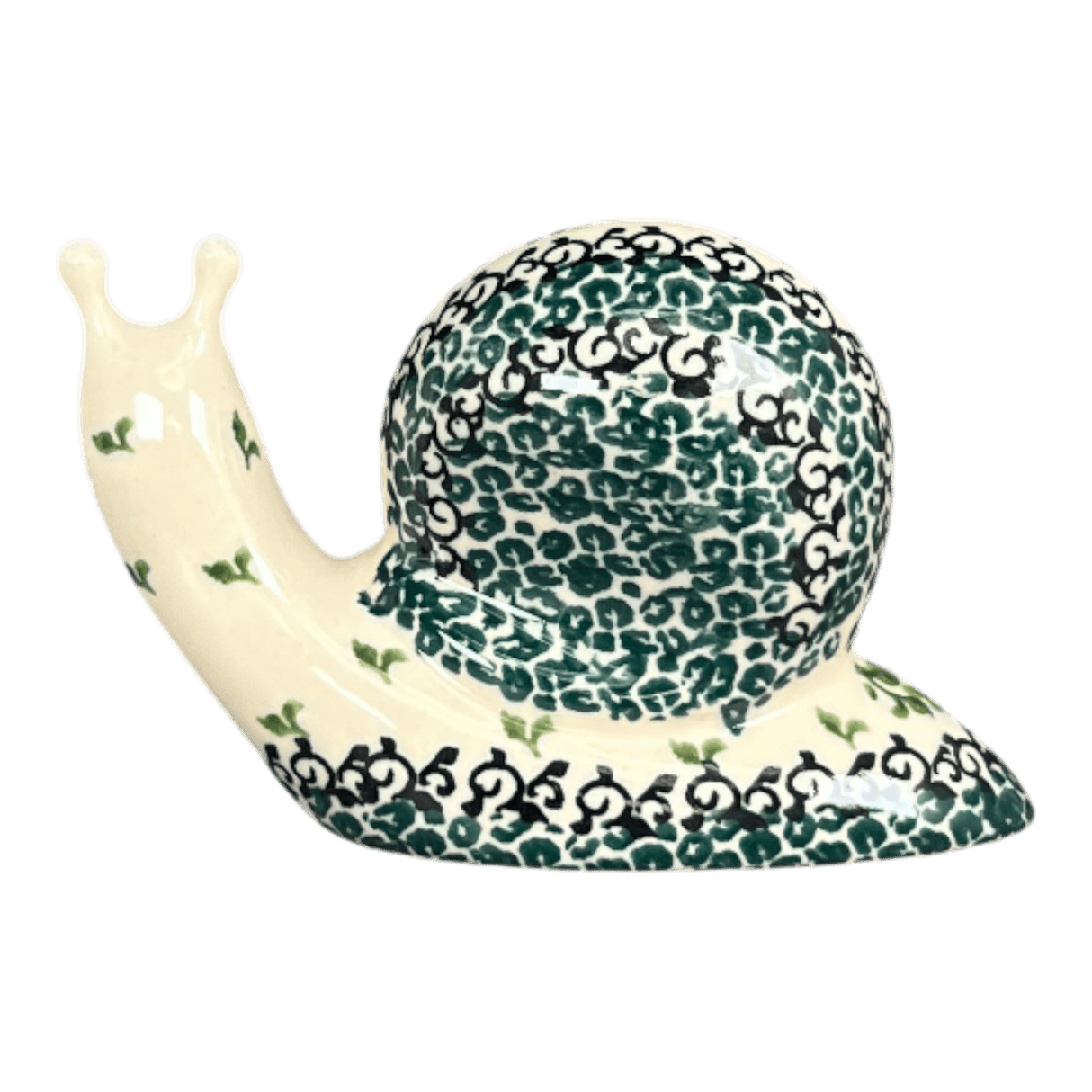 Figurine, Snail, 2.75" in "Blue & Green Dream" by Galia | GZW01-UHP2