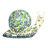 Figurine, Snail, 2.75" in "Blue & Green Dream" by Galia | GZW01-UHP2