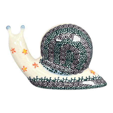 Figurine, Snail, 2.75" in "Morning Meadow" by Galia | GZW01-ULA