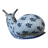 Figurine, Snail, Giant, 14.5" in "Dreamy Blue" by Galia | GZW02-PT
