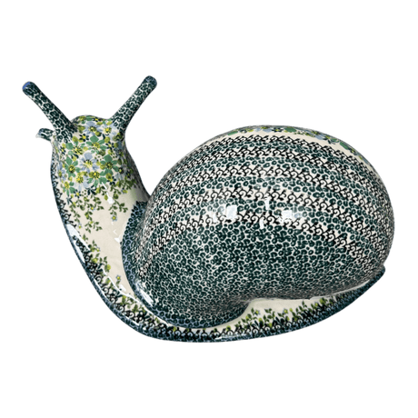 Figurine, Snail, Giant, 14.5" in "Blue & Green Dream" by Galia | GZW02-UHP2
