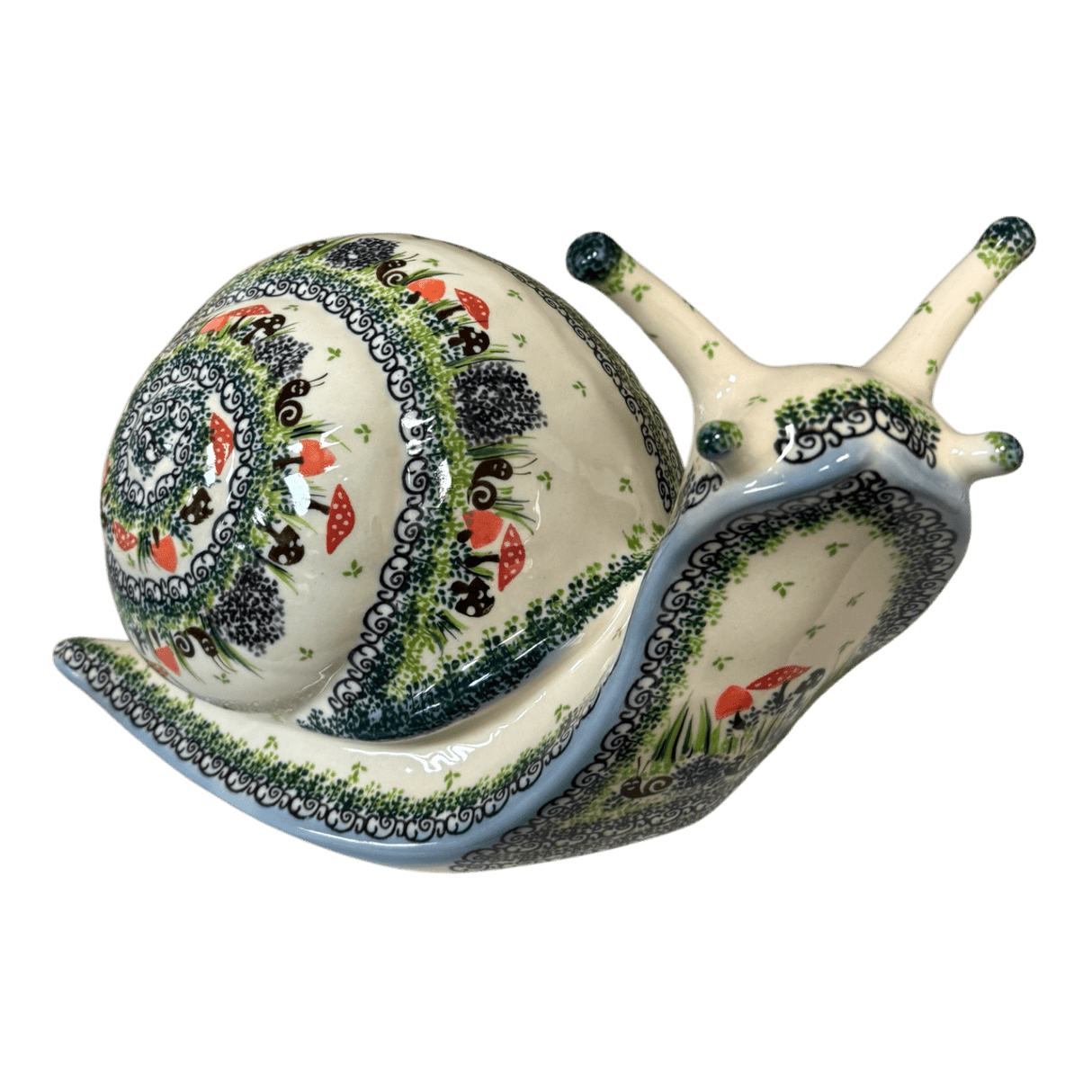 Figurine, Snail, Giant, 14.5" in "Mushroom Meadow" by Galia | GZW02-ULA3