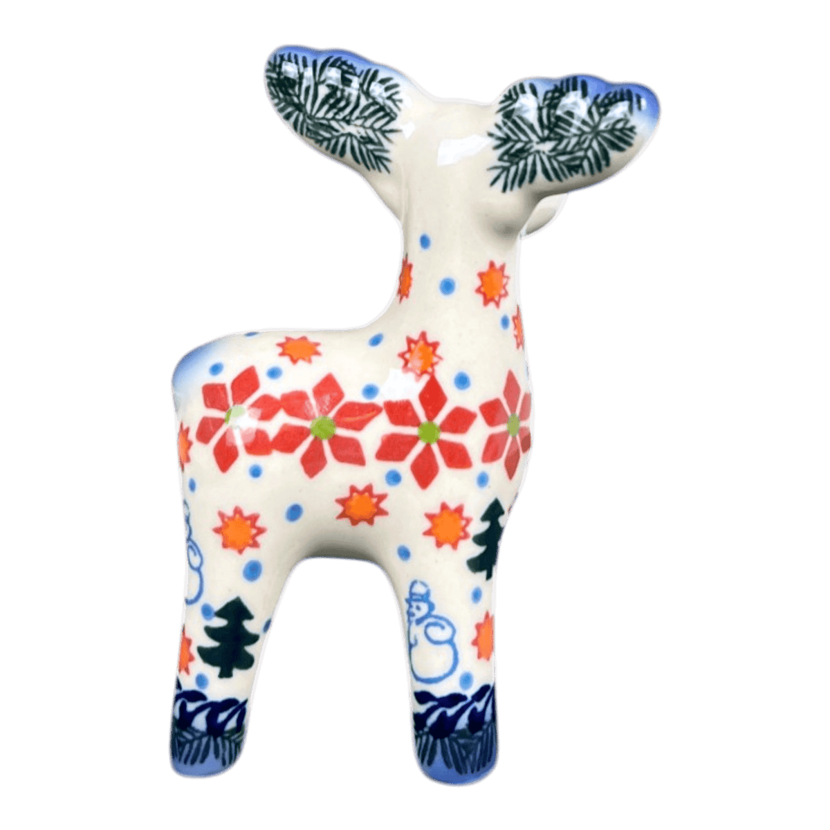 Figurine, Reindeer, 5" in "Winter Garden" by Galia | GZW30-USG