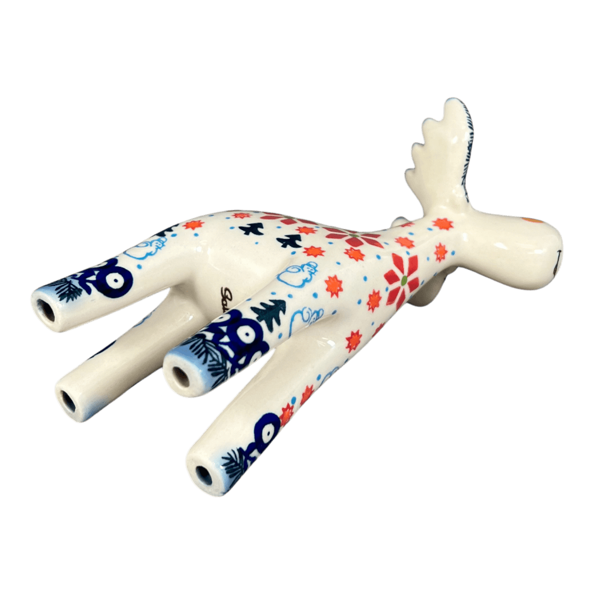 Figurine, Reindeer, 6.75" in "Winter Garden" by Galia | GZW31-USG