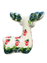 Figurine, Reindeer, 3.25" in "Evergreen Baubles" by Galia | GZW32-PB1