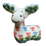 Figurine, Reindeer, 3.25" in "Colorful Baubles" by Galia | GZW32-PB2