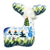 Figurine, Reindeer, 3.25" in "Reindeer Dance" by Galia | GZW32-USB1