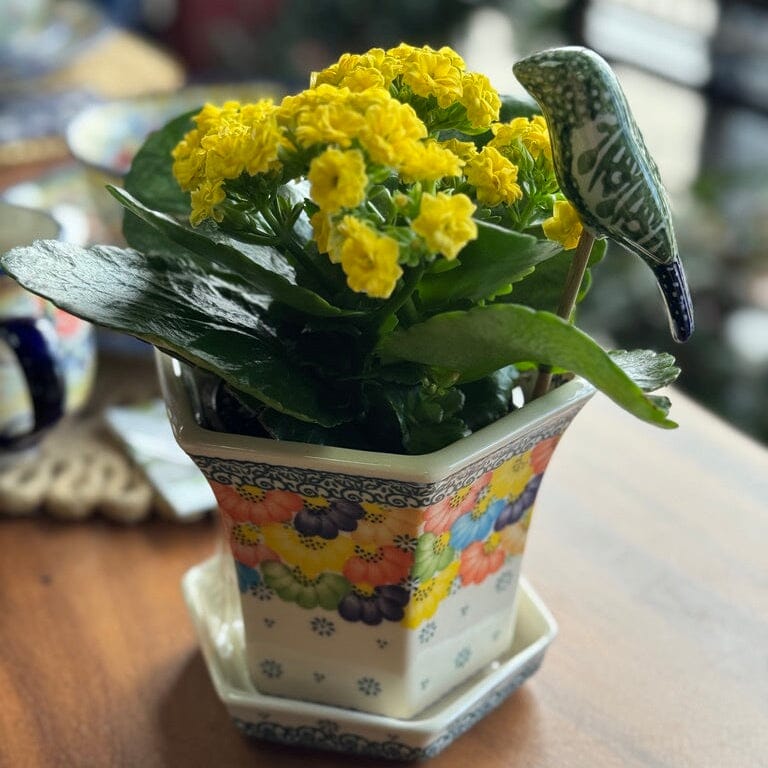 Ornament, Plant Stake, Bird, 2" in "Simply Beautiful" by Manufaktura | O067T-AC61