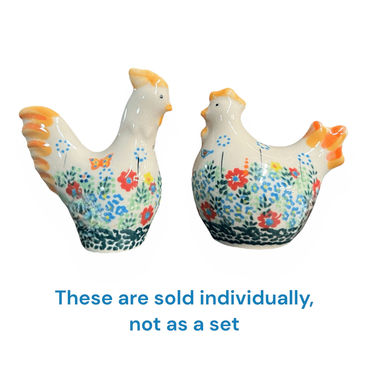 Salt & Pepper, Skinny Chicken, 3.3" in "Butterfly Spring" by Galia | GSP09-UD1