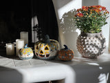 Luminary, Jack-O-Lantern, 8" in "Sunflower Party" by Galia | GAD28D-ASZ1