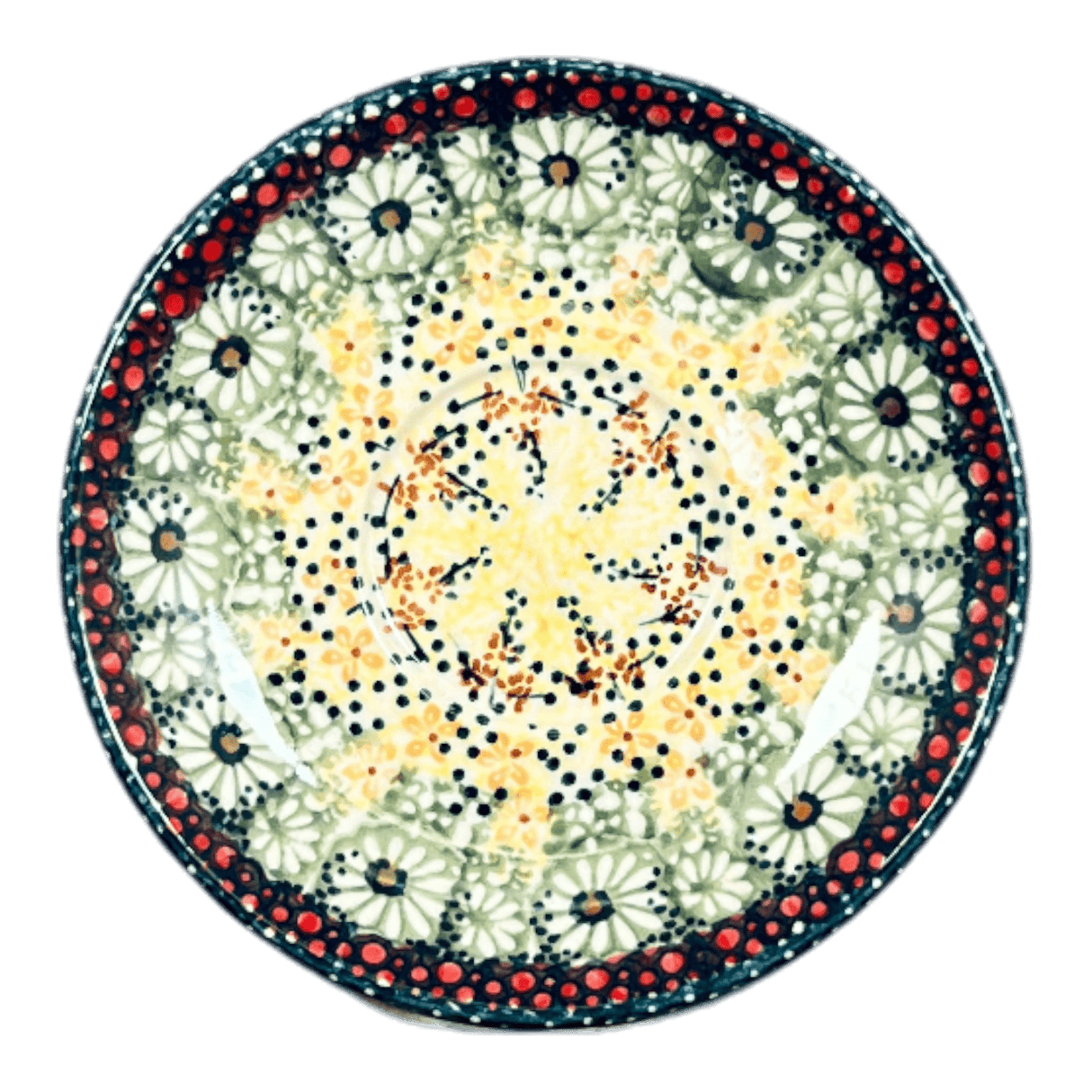 Cup & Saucer, 7 oz in "Sunshine Grotto" by Manufaktura | F043S-WK52