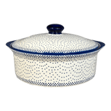 Baker, Round, with Lid, Deep, 8" in "Misty Blue" by Manufaktura | Z128U-61A
