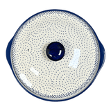 Baker, Round, with Lid, Deep, 8" in "Misty Blue" by Manufaktura | Z128U-61A