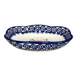 Dish, Cloud-Shaped, Small 3" x 5" in "Flower Power" by Manufaktura | S126T-JS14