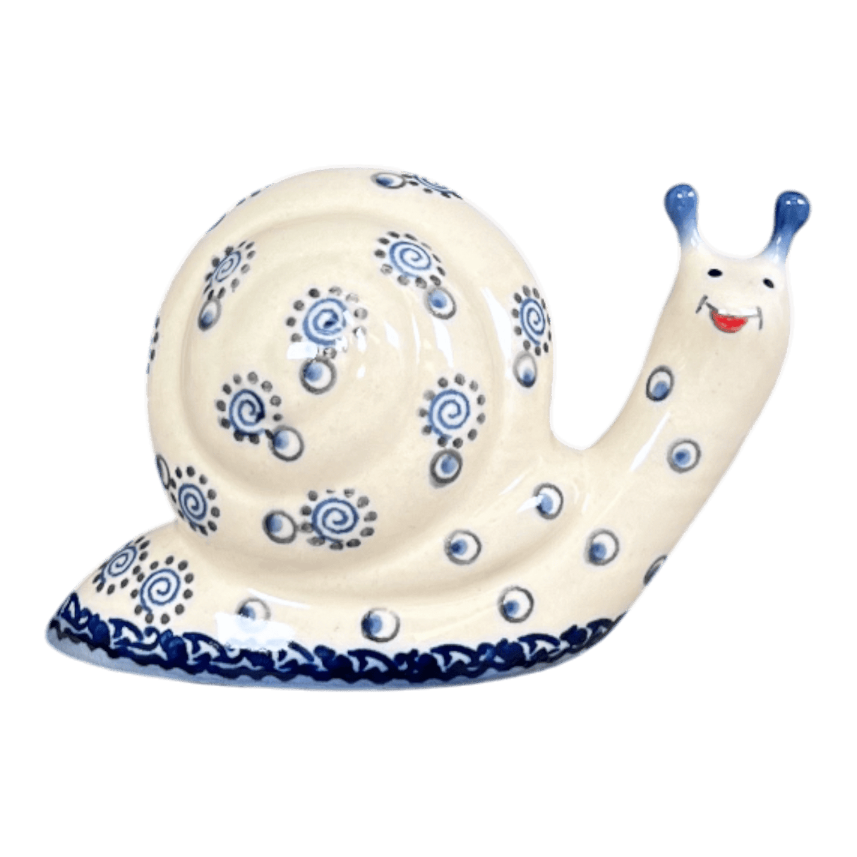 Figurine, Snail, 2.75" in "Sea Spiral" by Galia | GZW01-PK3