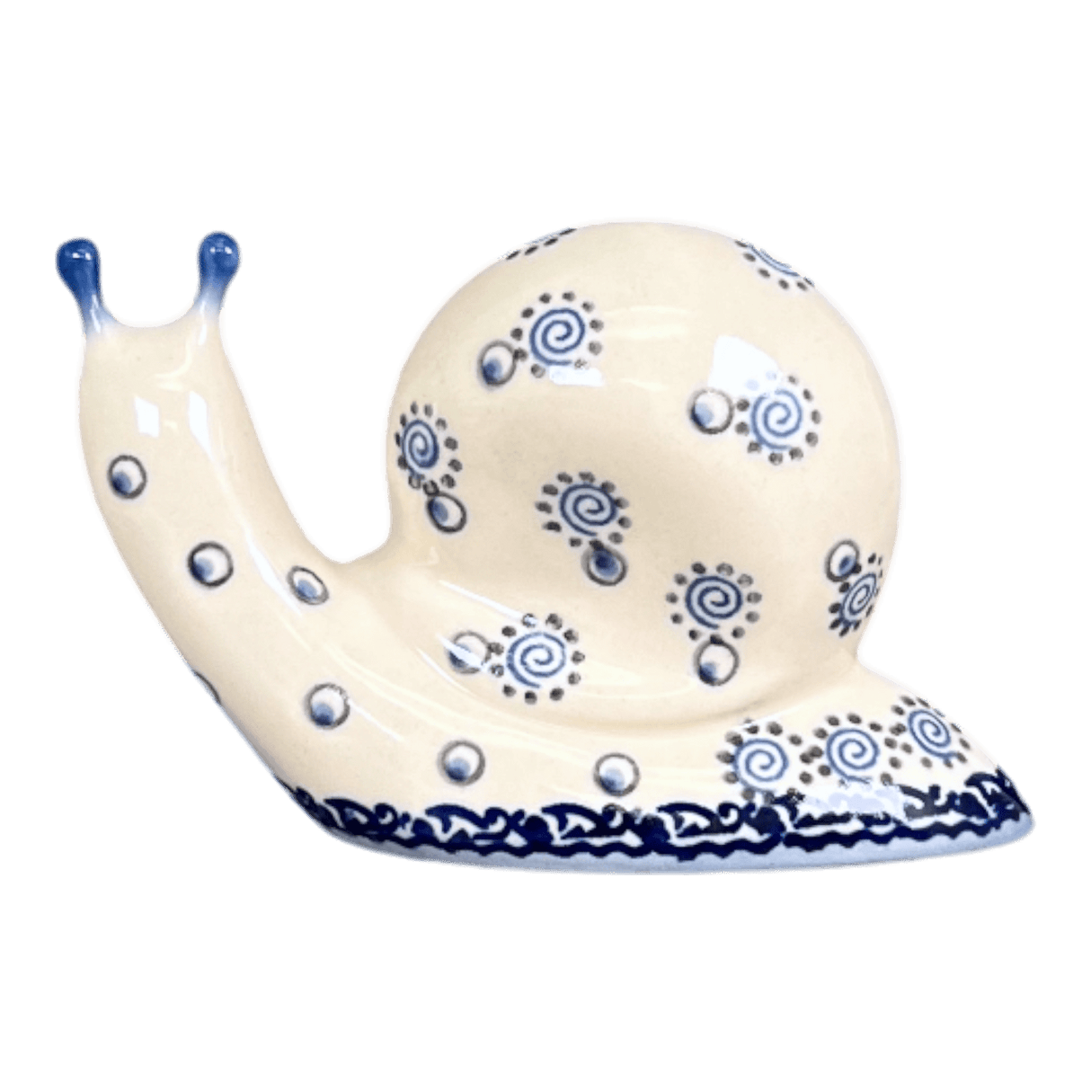 Figurine, Snail, 2.75" in "Sea Spiral" by Galia | GZW01-PK3