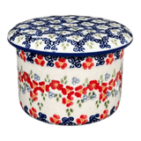 Butter Crock, 4.5" in "Ring Around the Rosie" by Manufaktura | M136U-P321