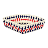 Bowl, Wedge-Shaped, 5" x 8.5" in "Shock Waves" by Manufaktura | M048U-GZ42