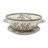 Bowl, Round, Berry Bowl, 9.75" in "Cherry Blossoms" by Manufaktura | D038S-DPGJ