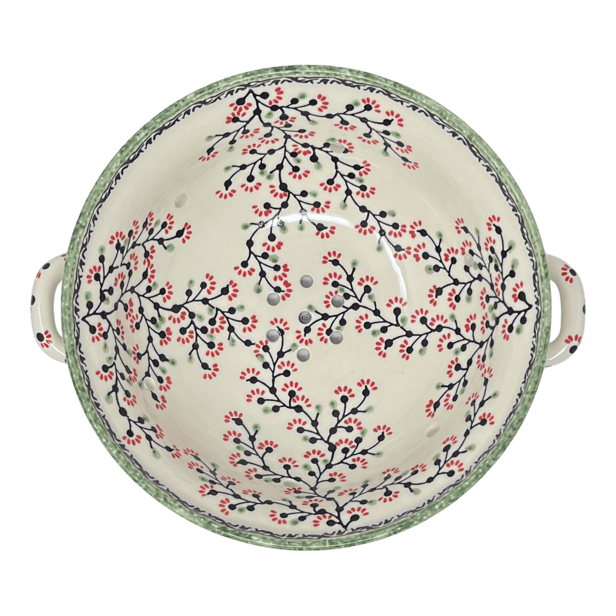 Bowl, Round, Berry Bowl, 9.75" in "Cherry Blossoms" by Manufaktura | D038S-DPGJ
