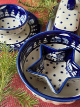 Bowl, Star-Shaped, Small, Manufaktura (M046) in "Winter's Eve" by Maufaktura | M046S-IBZ