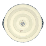 Baker, Round, with Lid, Deep, 8" in "Evergreen Bells" by Manufaktura | Z128U-PZDG