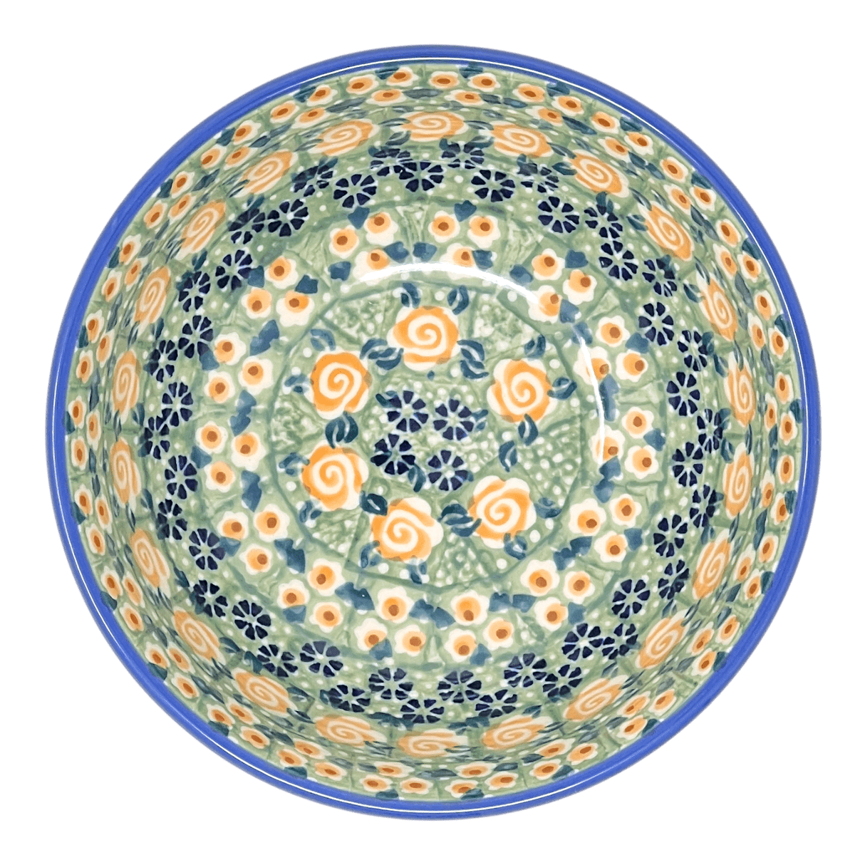 Bowl, Round, 6" in "Perennial Garden" by Manufaktura | M089S-LM