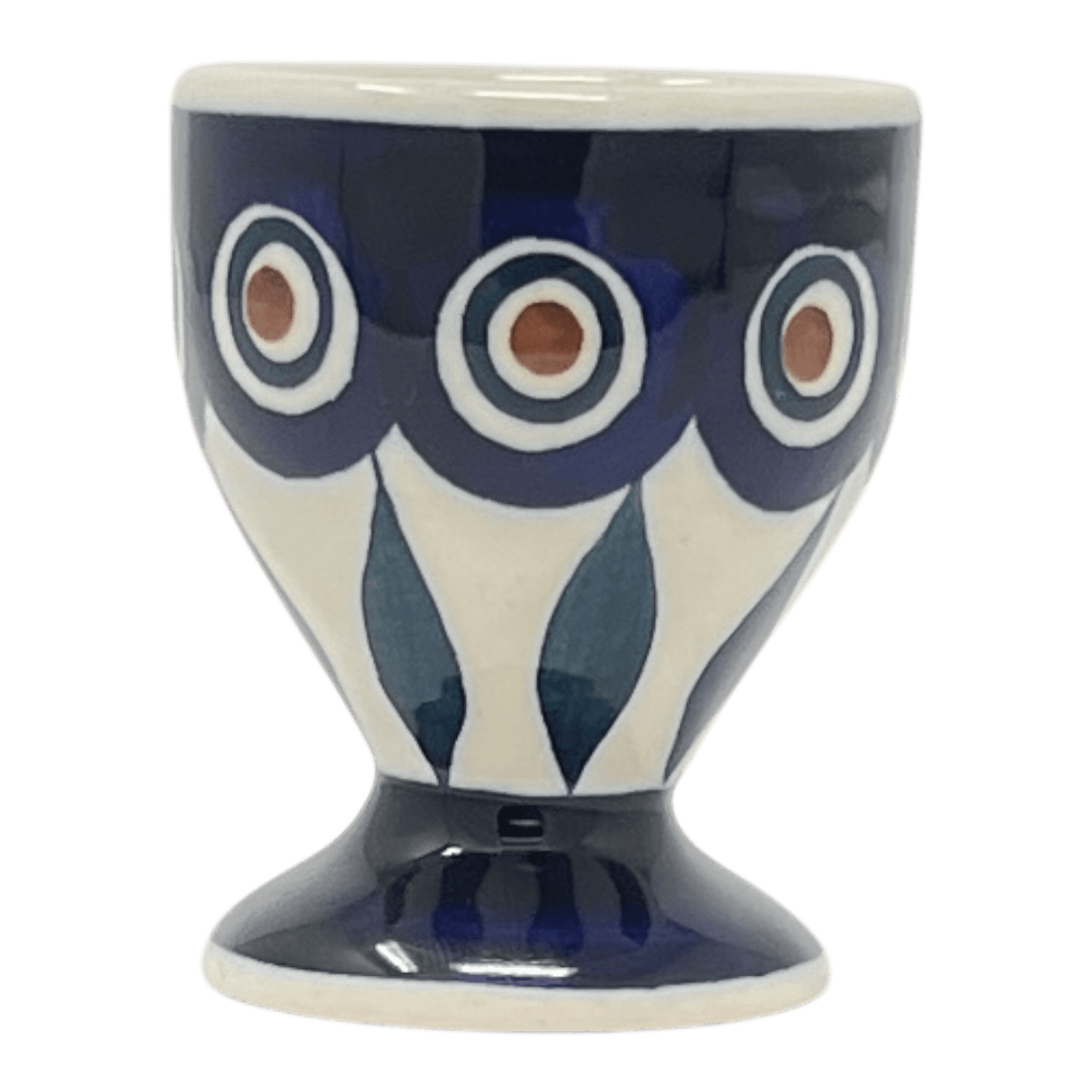 Egg Cup, 2.5" in "Peacock" by Manufaktura | J050T-54