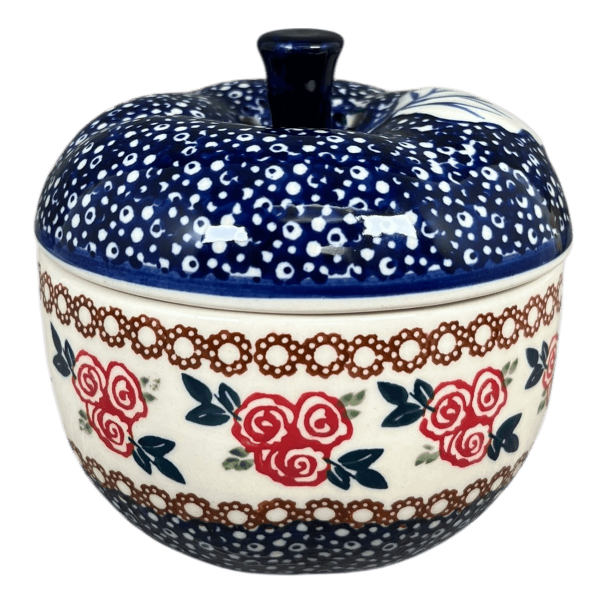 Baker, Apple, 4.5" in "Parade of Roses" by Manufaktura | J058T-MCR1