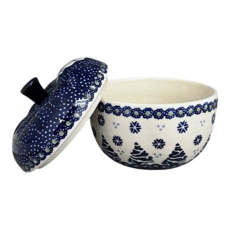 Baker, Apple, 4.5" in "Snowy Pines" by Manufaktura | J058T-U22
