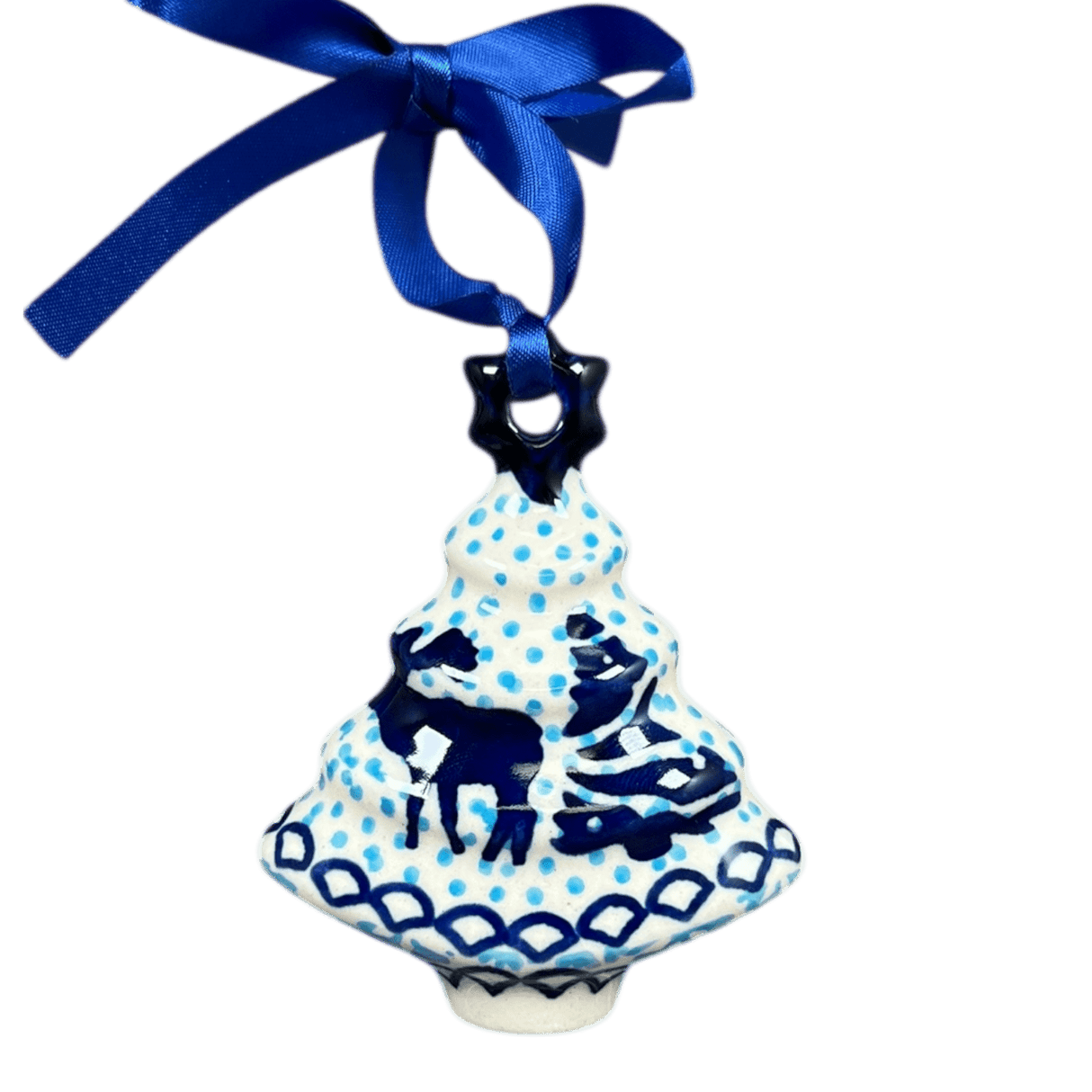 Ornament, Christmas Tree, 3" in "Peaceful Season" by Manufaktura | K008T-JG24