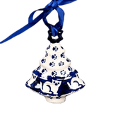 Ornament, Christmas Tree, 3" in "Kitty Cat Path" by Manufaktura | K008T-KOT6