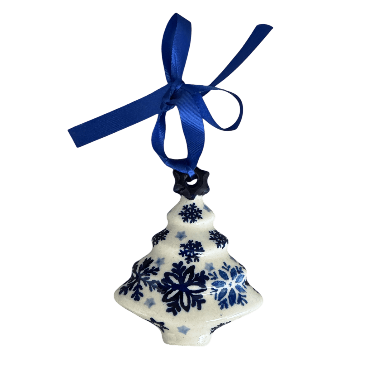 Ornament, Christmas Tree, 3" in "Snowstorm" by Manufaktura | K008T-PS36