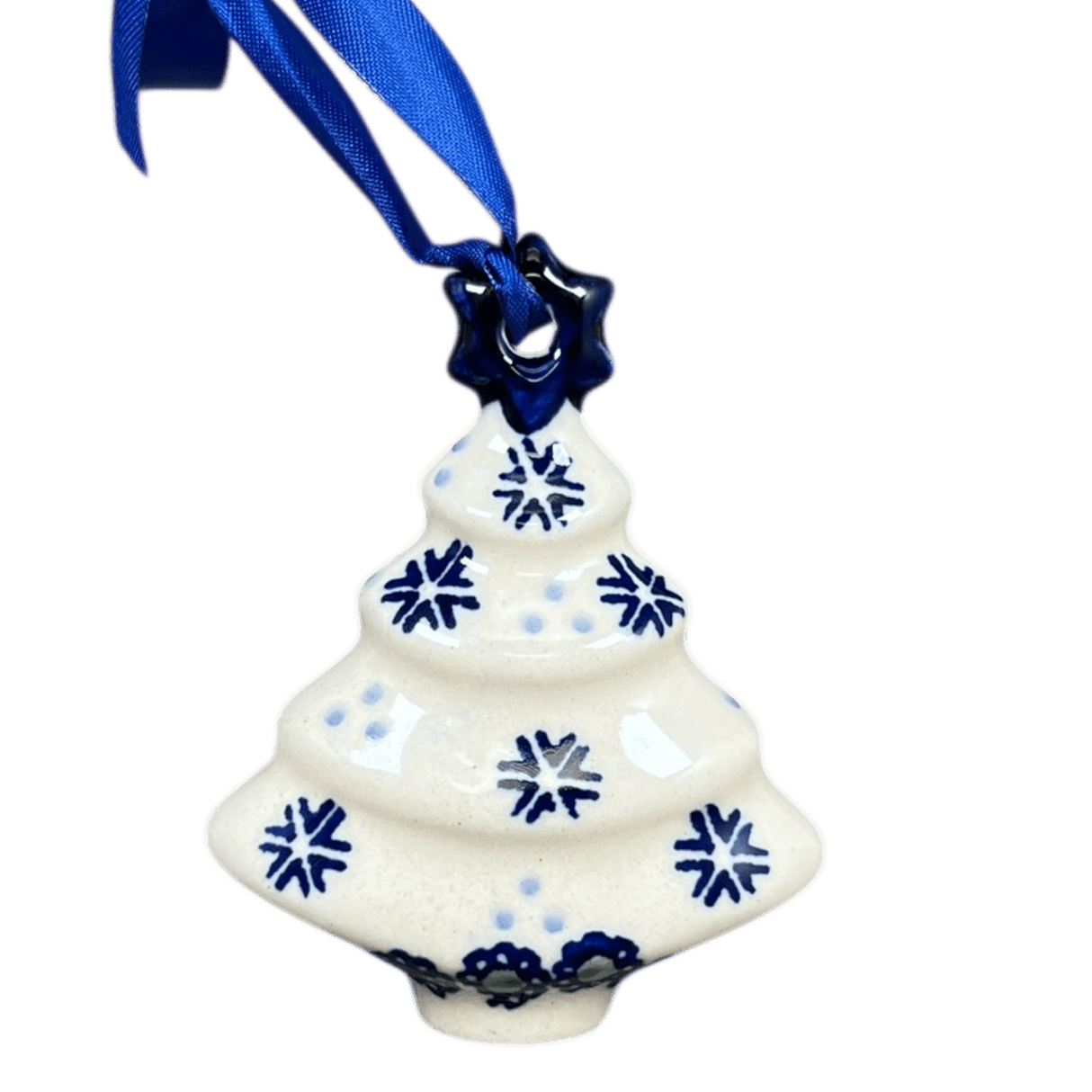 Ornament, Christmas Tree, 3" in "Snowy Pines" by Manufaktura | K008T-U22