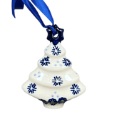 Ornament, Christmas Tree, 3" in "Snowy Pines" by Manufaktura | K008T-U22