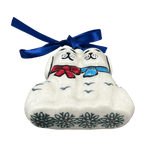 Ornament, Puppy Dogs, 2.5" in "Pine Forest" by Manufaktura | K015S-PS29