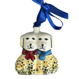 Ornament, Puppy Dogs, 2.5" in "Sunshine Grotto" by Manufaktura | K015S-WK52