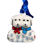 Ornament, Puppy Dogs, 2.5" in "Reindeer Games" by Manufaktura | K015T-BL07