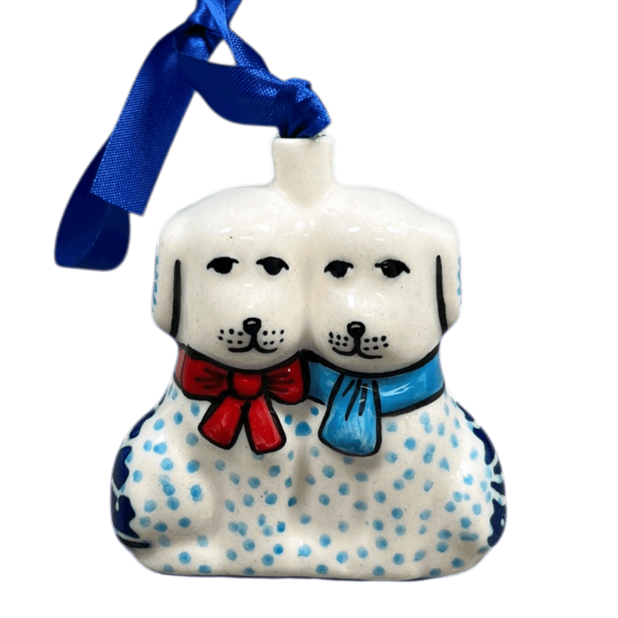 Ornament, Puppy Dogs, 2.5" in "Peaceful Season" by Manufaktura | K015T-JG24