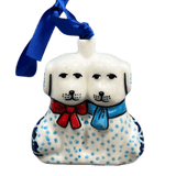 Ornament, Puppy Dogs, 2.5" in "Peaceful Season" by Manufaktura | K015T-JG24